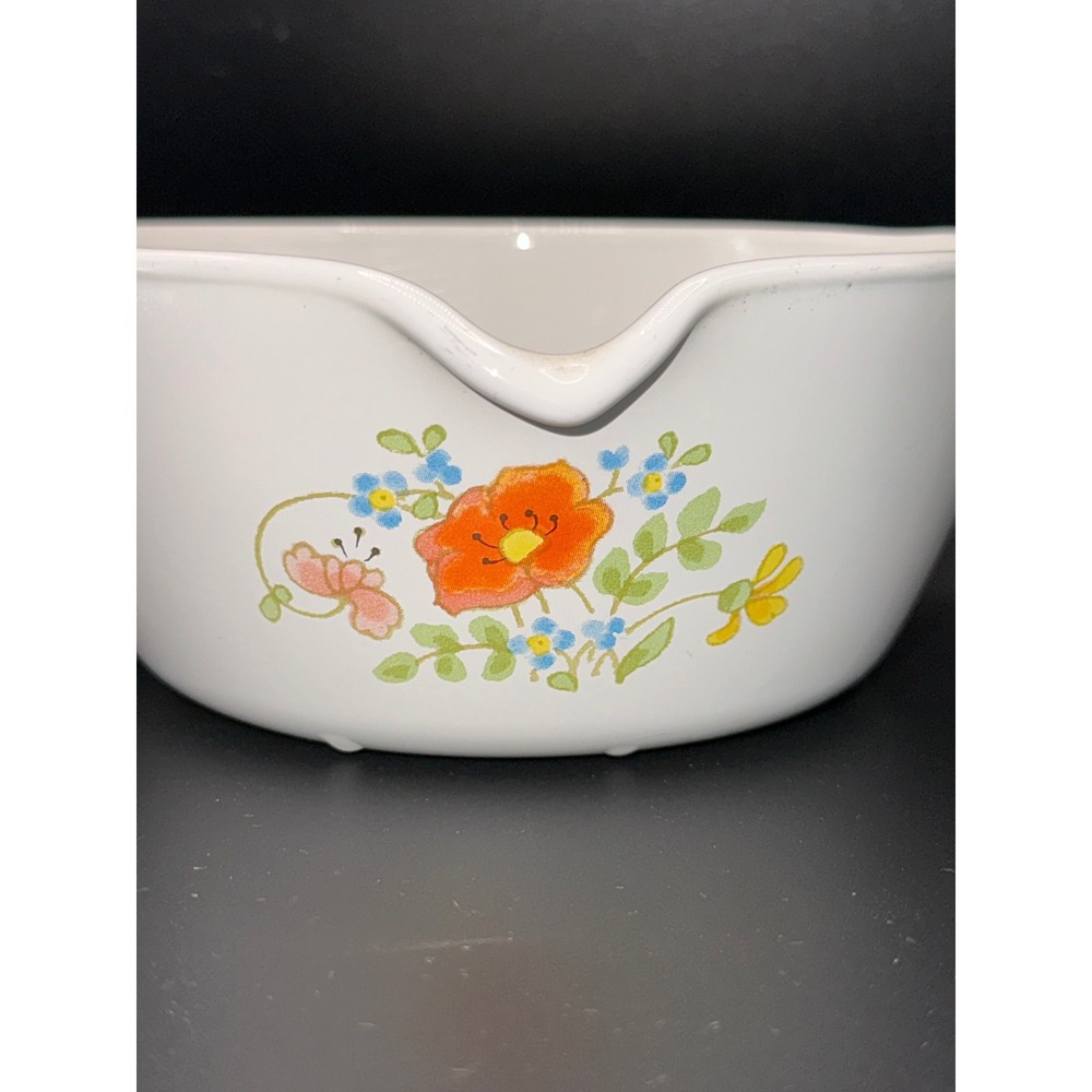 Corning Ware P-89-B Poppy Fireside 2.5 Cup Saucepan Pour Spout Vintage USA - Picture 2 of 6